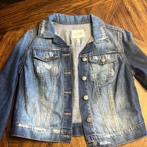 Jessica Simpson denim jacket.